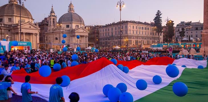 From agony to celebration: another unforgettable night in Piazza del Popolo and the Imperial fora