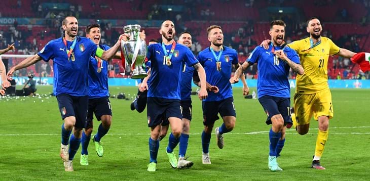 Italy 1-1 England (3-2 pens): all the statistics