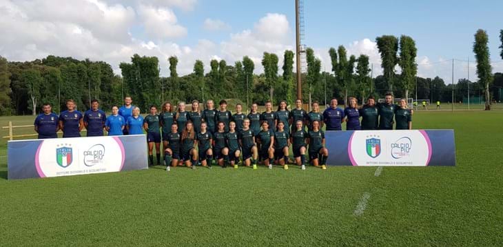 Calcio+ 15 Femminile: a Tirrenia lo stage dedicato alle calciatrici Under 15