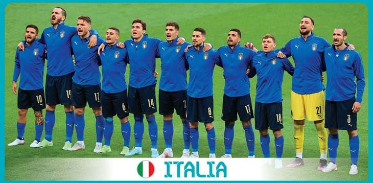 Panini lancia in edicola il poster celebrativo con le figurine dell’Italia Campione d’Europa
