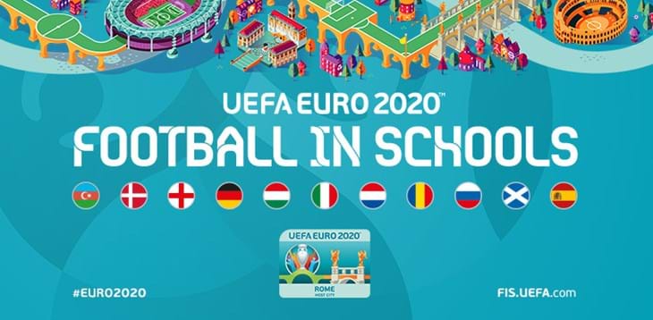 Football in Schools Euro 2020: 21 le scuole italiane in rappresentanza dell'Italia