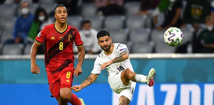 Insigne’s curler against Belgium comes second in UEFA’s 2020/21 Goal of the Season