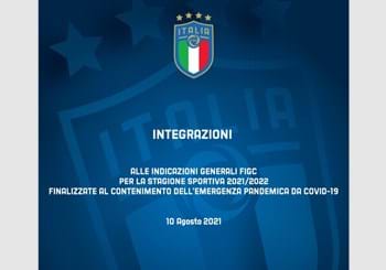 Integrazione al Protocollo FIGC anti covid-19 per la s.s. 2021/2022