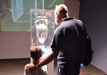 Al Museo del Calcio è arrivata la Coppa di Euro 2020
