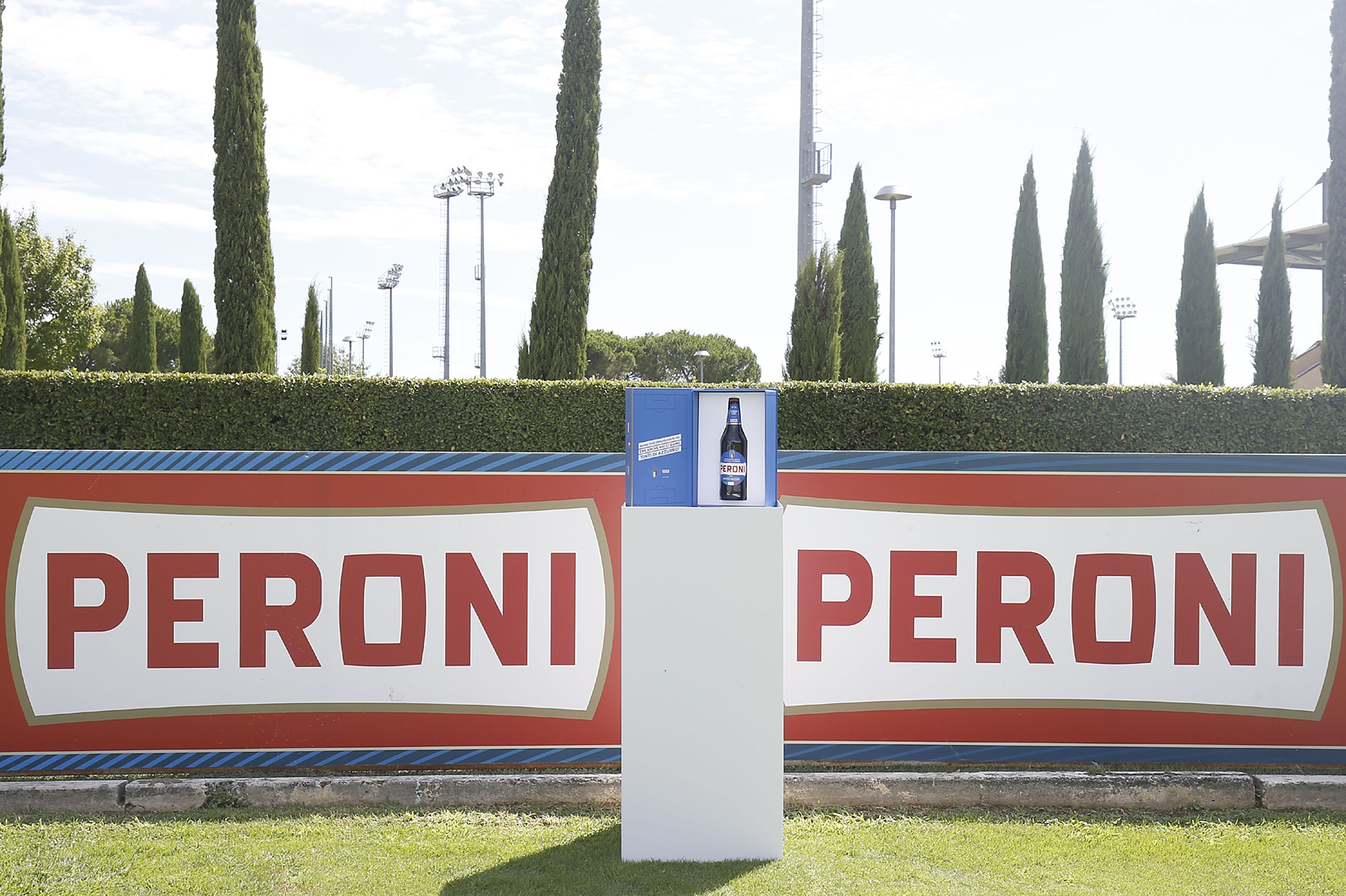 Squadra di calcio ufficiale Peroni pinta 