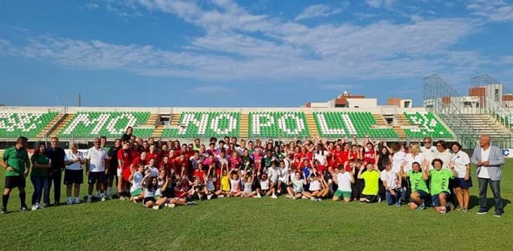 Calcio femminile, ufficializzata la partneship tra SS. Monopoli 1966 e ASD Pink Bari