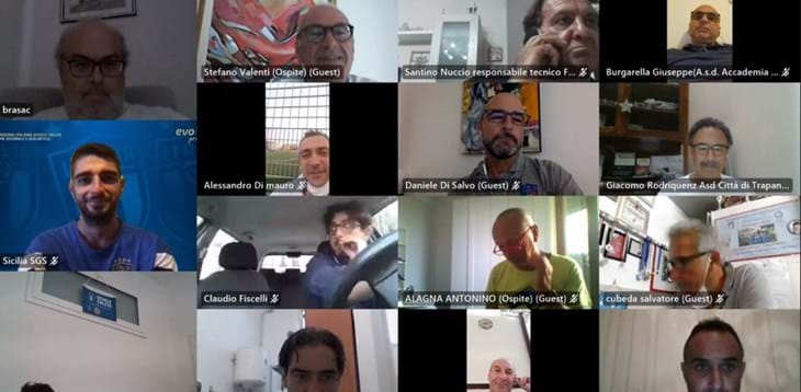Riunione informativa per il riconoscimento delle scuole calcio