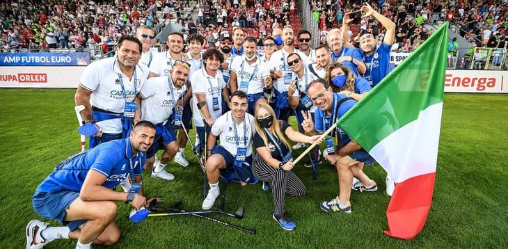 Al via il Campionato Europeo di Calcio Amputati 2021. Esordio degli Azzurri con la Georgia