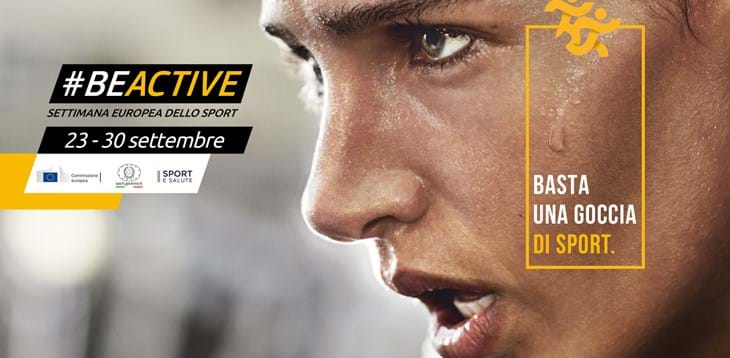 Settimana Europea dello Sport: dal 23 al 30 settembre al via con le attività in tutto il territorio
