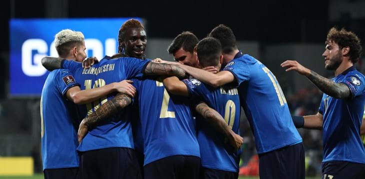 Italy stay in 5th place in latest FIFA Ranking, England leapfrog France into third