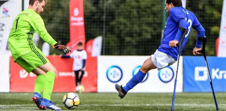 Calcio amputati: Italia sesta agli Europei di Cracovia