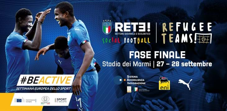 Refugee Teams: a Roma la Fase Nazionale del progetto FIGC-SGS rivolto ai minori stranieri accolti in Italia