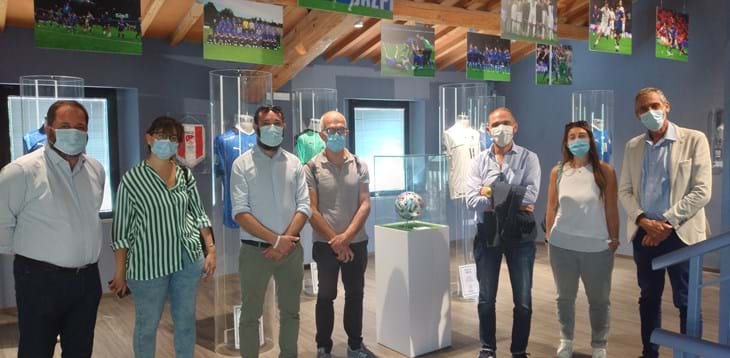 Il Museo del Calcio di Coverciano ha ricevuto la visita della giunta del Comune di Campi Bisenzio