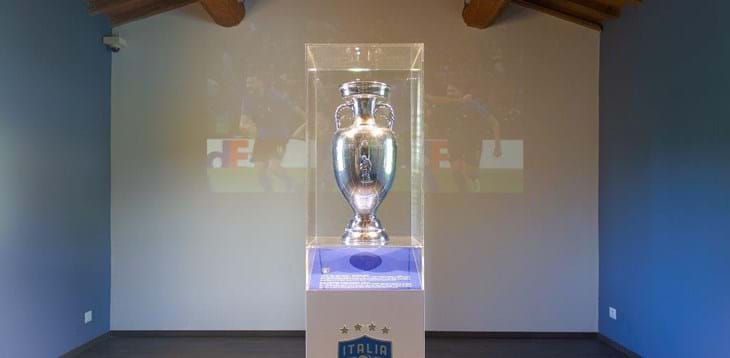 La Coppa di Euro 2020 è al Museo del Calcio