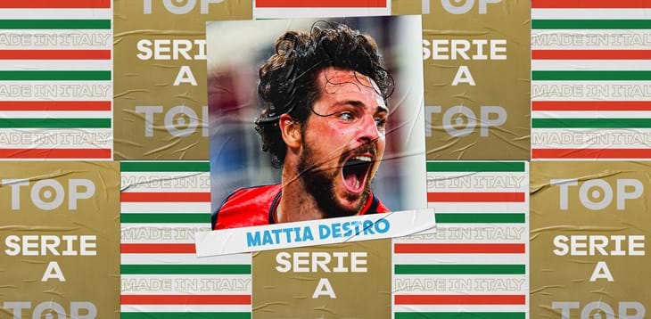 Italiani in Serie A: la statistica premia Mattia Destro - 6^ giornata