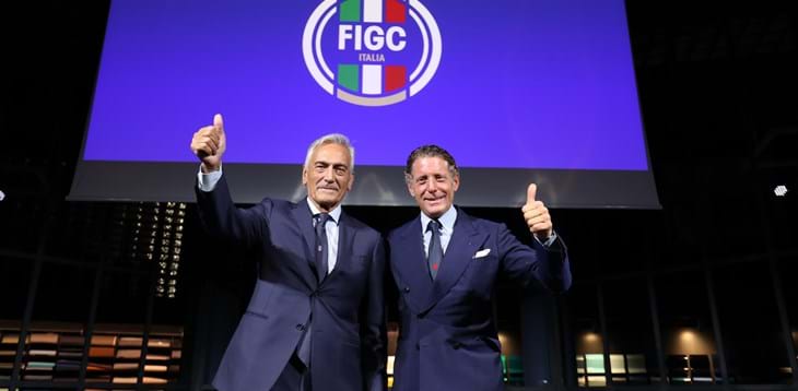 Presentato a Garage Italia il logo istituzionale della FIGC