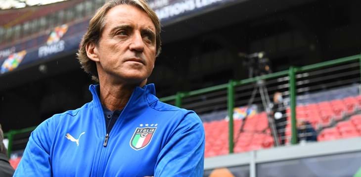 It's Italy vs. Spain once again. Mancini: