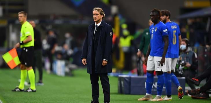 Mancini: “Dispiace perdere, ma questa gara ci fa capire che siamo una grande squadra”