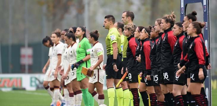 Prosegue la sfida a distanza tra Juve e Sassuolo. La Lazio affronta il Pomigliano, domenica Milan-Roma