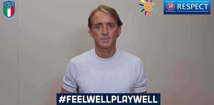 La FIGC aderisce alla campagna UEFA ‘Coaches For Health’: i video messaggi di Mancini e Bertolini