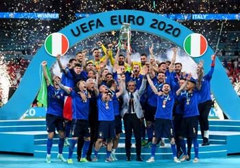 Gravina e Spinazzola sabato a Palazzo Madama per celebrare il trionfo a EURO 2020