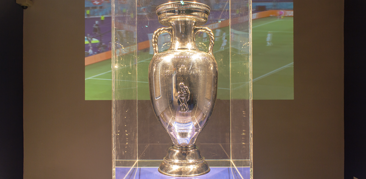 E' tornata la Coppa di Euro 2020 al Museo del Calcio
