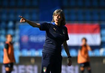 The Azzurre continued prep for the game against Croatia