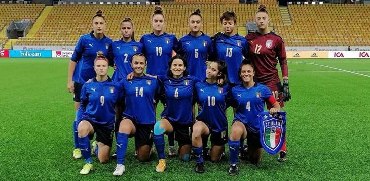 Qualificazioni europee. Azzurrine sconfitte dalla Svezia, giovedì in campo a Goteborg contro la Francia
