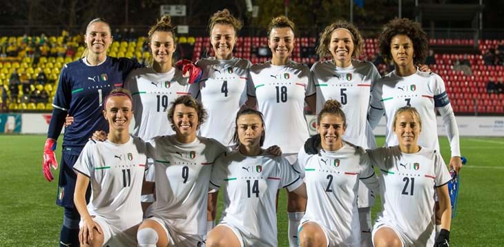 The Azzurre maintain their perfect record in World Cup qualifying