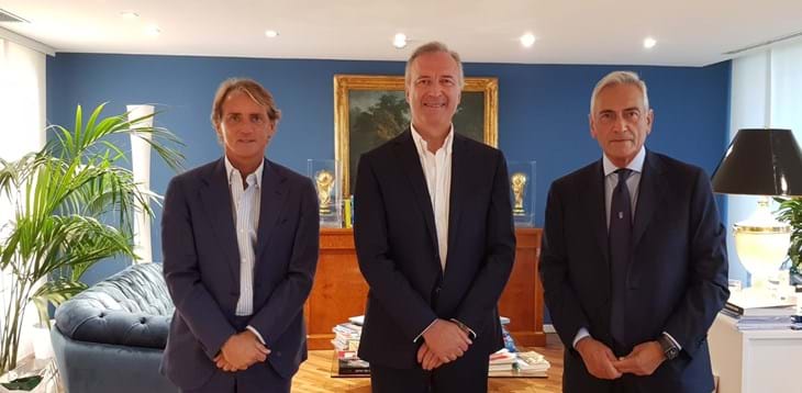 Scienza ‘Next Generation’, Gravina e Mancini incontrano il CEO di Vitha Group