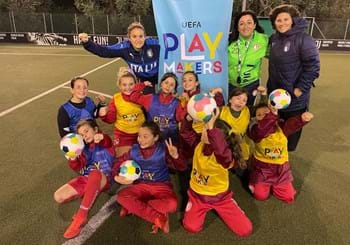 Playmakers: svolto con entusiasmo l'ultimo incontro con la Pink Bari. Oggi pomeriggio in campo con il Lecce Women Soccer 