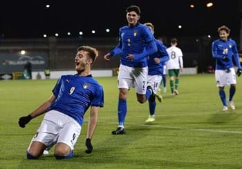 Qualificazioni europee. Grande vittoria dell’Italia a Dublino, firmata dai gol di Lucca e Cancellieri