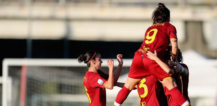 Fase a gironi, Roma e Sampdoria danno il via alla 2ª giornata. Domenica alle 15.30 Roma C.F.- Juventus