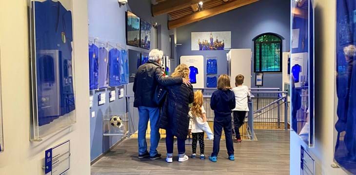 Feste Azzurre al Museo del Calcio