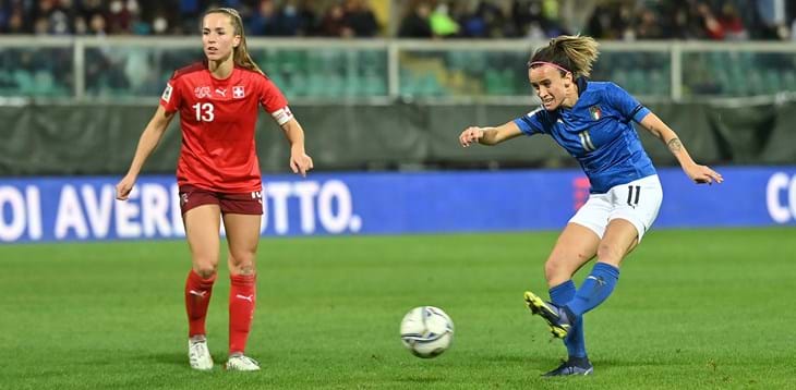 Barbara Bonansea è la Migliore Azzurra di Italia-Svizzera secondo i tifosi