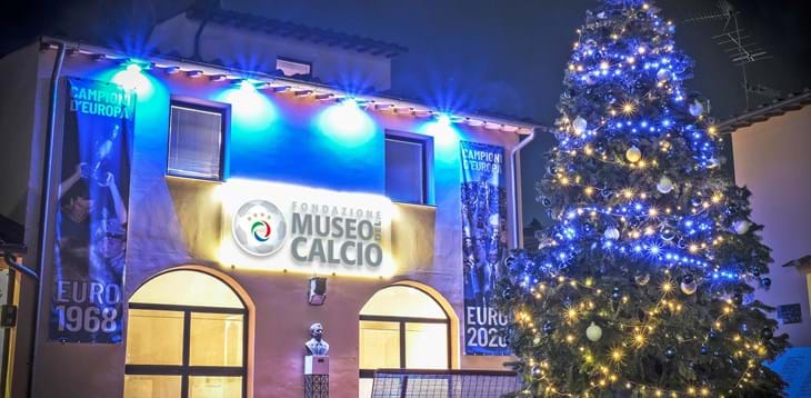 Il capodanno si festeggia al Museo del Calcio! Domenica primo gennaio brindisi di auguri per tutti i visitatori