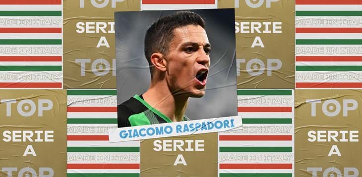 Italiani in Serie A: la statistica premia Giacomo Raspadori – 16^ giornata