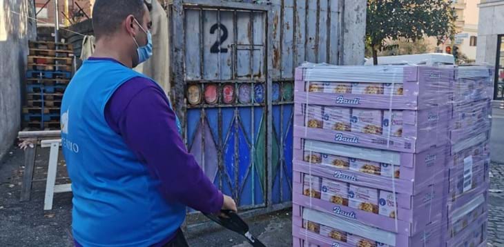 La FIGC dona panettoni e pandori alla Comunità di Sant’Egidio per il pranzo di Natale