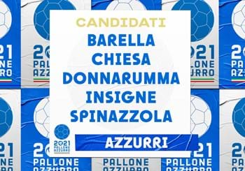 Pallone Azzurro 2021: i 5 Azzurri candidati