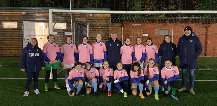 Premiata la SS Lazio Women per il Grassroots Challenge