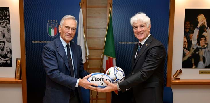 FIGC and FIR join forces for the development of sporting practices