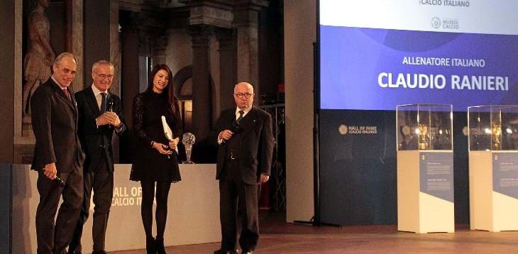 Claudio Ranieri entra nella Hall of Fame. Presente a Palazzo Vecchio anche Diego Armando Maradona
