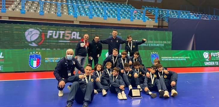 Salsomaggiore Terme, Torneo Under 13 Futsal Élite 2021: Itria Cisternino si classifica terza nella fase finale nazionale