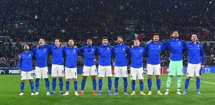 Ranking FIFA: l’Italia chiude il 2021 al 6° posto, per gli Azzurri 115 punti in più rispetto all’anno scorso