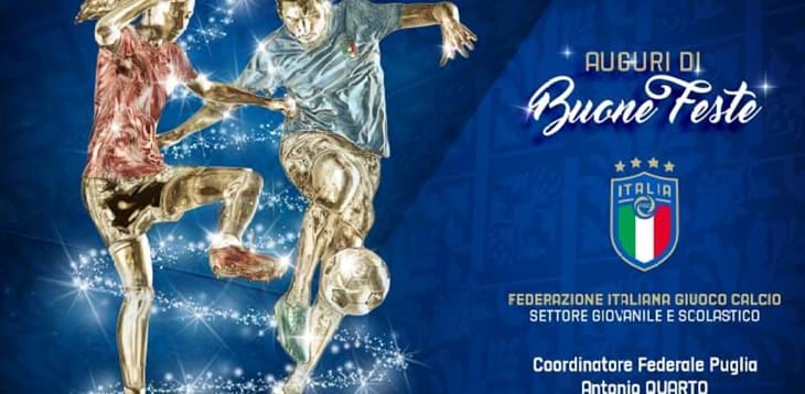 Auguri di Buone Feste dal Coordinamento FIGC SGS Puglia