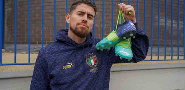 Puma dà il benvenuto al campione d’Europa e UEFA Men’s 2021 player of the year Jorginho nella famiglia Puma
