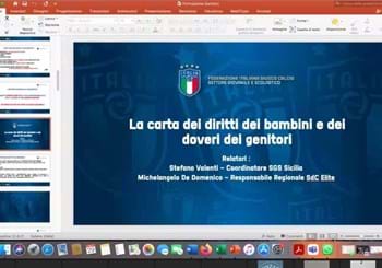 Riunione con i rappresentati dei genitori dei ragazzi delle Scuola Calcio Elite