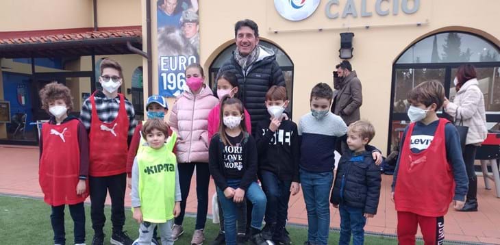 Il successo dei “Family Weekend” al Museo del Calcio. E’ arrivato anche un ospite d’eccezione