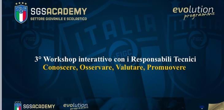3° Workshop interattivo con i Responsabili tecnici