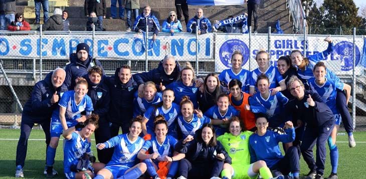 Il Brescia vince 1-0 col Chievo e allunga in classifica sul Como sconfitto, Leonesse a +5
